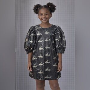 Caroline Bosmans Gold fish shark dress. Size  8.Great Condition